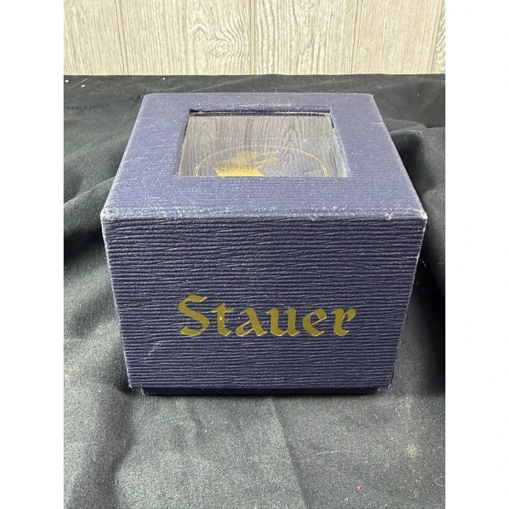 Stauer Credit Suisse 1g 999.5 Platinum Ingot Watch Swiss Quartz Tank Box 14458